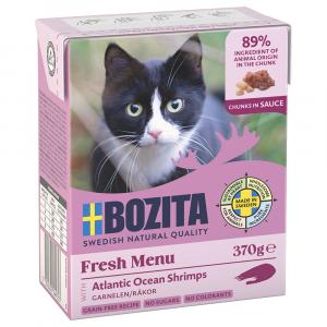 20% taniej! Bozita Tetra, karma mokra, 12 x 370 g - W sosie, krewetki