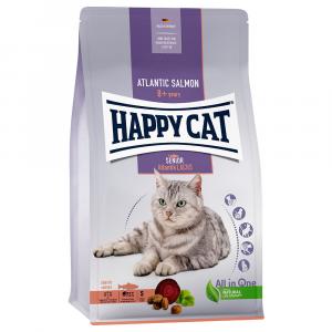 Happy Cat Senior, łosoś atlantycki - 2 x 4 kg