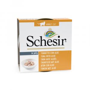 Schesir w galarecie w puszkach, 6 x 85 g - Tuńczyk z aloesem