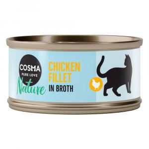 Cosma Nature, 6 x 70 g - Filet z kurczaka