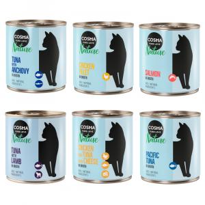 Cosma Nature, 6 x 280 g - Pakiet mieszany II