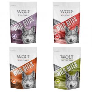 Pakiet mieszany Wolf of Wilderness Snack – Wild Bites - Pakiet: Kurczak, kaczka, jagnięcina, wołowina, 720 g