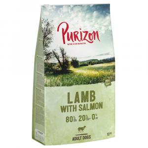 Purizon Adult, jagnięcina i łosoś, bez zbóż - 12 kg