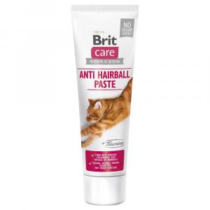 Brit Care Cat Paste Anti Hairball, z tauryną - 3 x 100 g