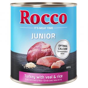 Korzystny pakiet Rocco Junior, 12 x 800 g - Pakiet mieszany