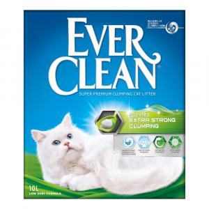 Podwójne zoopunkty! Ever Clean, żwirek dla kota, 10 l - Extra Strong Clumping żwirek silnie zbrylający się, perfumowany