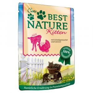 Best Nature Kitten, 16 x 85 g - Indyk i cielęcina