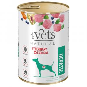 4Vets Natural Hepatic - 12 x 400 g