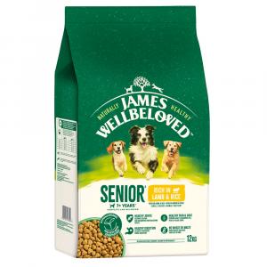 James Wellbeloved Senior Dog Hypoallergenic, jagnięcina i ryż - 12 kg
