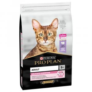 9 + 1 kg / 12 + 2 kg gratis! PURINA PRO PLAN, karma sucha dla kota, 10 kg / 14 kg - Adult Delicate Digestion, indyk, 10 kg