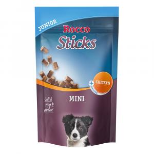 Megapakiet Rocco Sticks Mini - Junior kurczak, 3 x 70 g