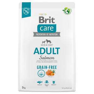 Brit Care Dog Grain-Free Adult, łosoś i ziemniaki - 2 x 3 kg