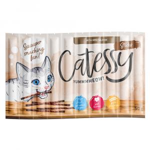 Catessy Sticks, 10 x 5 g - BBQ z łososiem