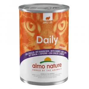 Korzystny pakiet Almo Nature Daily Menu, 12 x 400 g - Królik