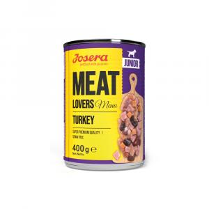 Josera Meatlovers Menu Junior, 6 x 400 g - Indyk
