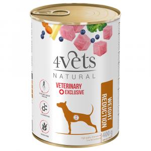 4Vets Natural Weight Reduction - 24 x 400 g
