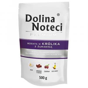 Megapakiet Dolina Noteci Premium w saszetkach, 40 x 500 g - Bogata w królika z żurawiną