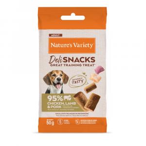 Nature's Variety Deli Snacks Adult - Kurczak, 12 x 50 g