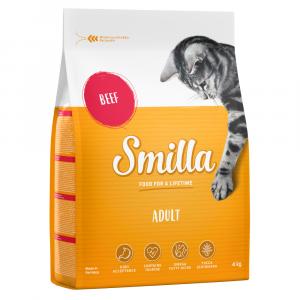 3 + 1 kg gratis! Smilla, karma sucha, 4 kg - Adult Wołowina