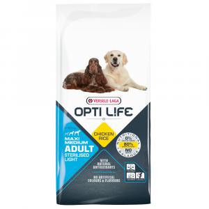 Opti Life Adult Sterilised Light Medium & Maxi dla psów - 2 x 12,5 kg