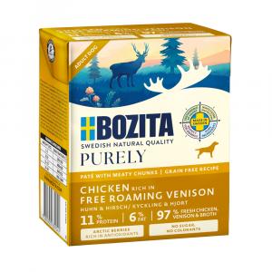Bozita Purely Paté 6 x 370 g - Jeleń