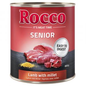 Korzystny pakiet Rocco Senior, 12 x 800 g - Jagnięcina z prosem
