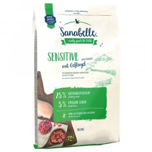 Dwupak Sanabelle, 2 x 10 kg - Sensitive, drób