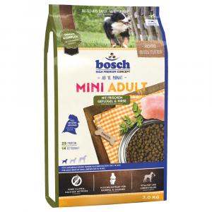 Dwupak bosch - Adult Mini Poultry & Millet, drób i proso, 2 x 3 kg