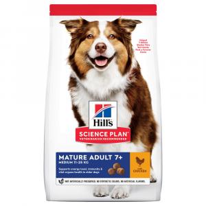 Hill's Science Plan Mature Adult 7+ Medium, kurczak - 2 x 14 kg