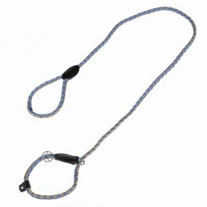 Smycz dla psa TIAKI Retriever Twist - Dł. 170 cm, Ø 12 mm - niebieski/szary