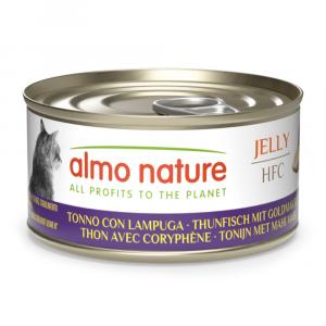 Korzystny pakiet Almo Nature HFC w galarecie, 24 x 70 g - Tuńczyk ze złotą makrelą
