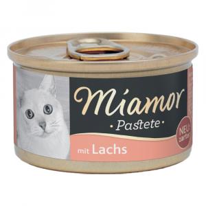 Miamor Pastete, 12 x 85 g - Łosoś