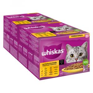 Megapakiet Whiskas Senior, saszetki, 48 x 85 g - 7+ Wybór dań drobiowych w sosie