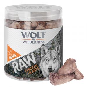 Wolf of Wilderness - RAW liofilizowane przysmaki premium - Serca kurcząt (70 g)