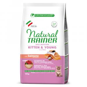 Natural Trainer Kitten, łosoś - 1,5 kg