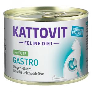 Kattovit Gastro, 6 x 185 g - Indyk, 6 x 185 g