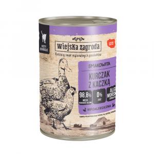 Korzystny pakiet Wiejska Zagroda, 24 x 400 g - Kurczak z kaczką