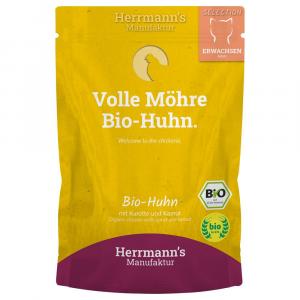 Herrmanns Selection / Bio-Selection, 12 x 100 g - Biokurczak z biomarchewką i biokamutem