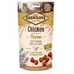 Carnilove Półwilgotne przysmaki dla kotów Kurczak, Tymianek - 50 g