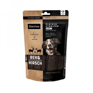 Chewies Soft mięsne paski - Jeleń i sarna, 3 x 150 g