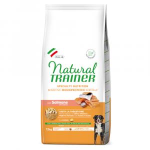 Natural Trainer Sensitive Adult Medium & Maxi z łososiem - 2 x 12 kg