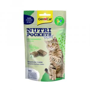 GimCat Nutri Pockets Insekty i kocimiętka - 3 x 60 g