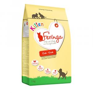 15% taniej! Feringa, karma sucha, 6,5 kg - Kitten dla kociąt, kaczka