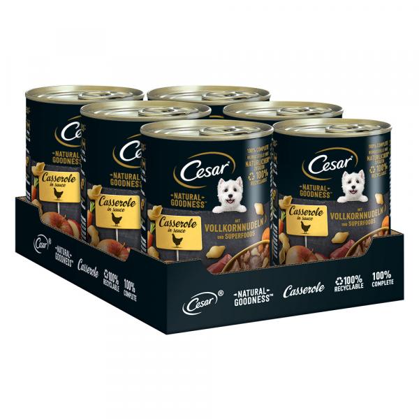 Cesar Natural Goodness - Kurczak i superfoods, 24 x 400 g