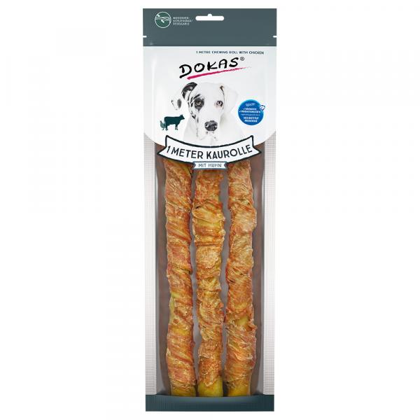 Dokas rurki do żucia o dł. 1 m - Kurczak, 315 g