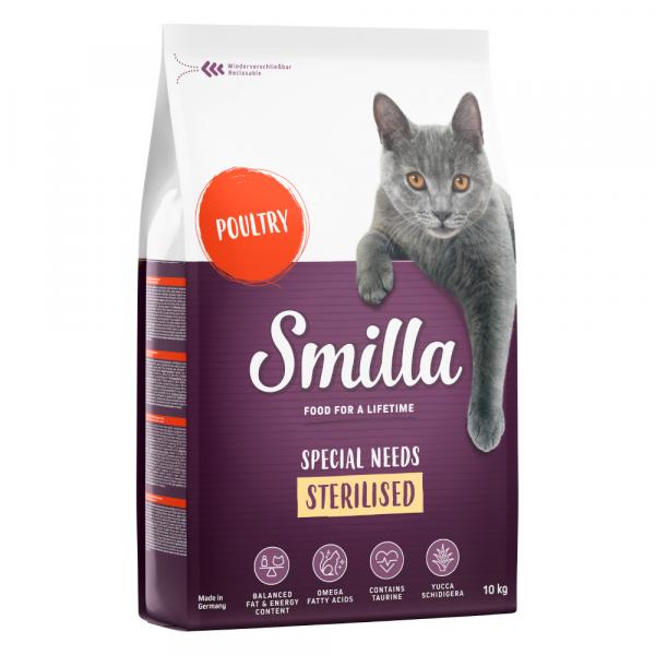 Smilla Adult Sterilised, drób - 2 x 10 kg