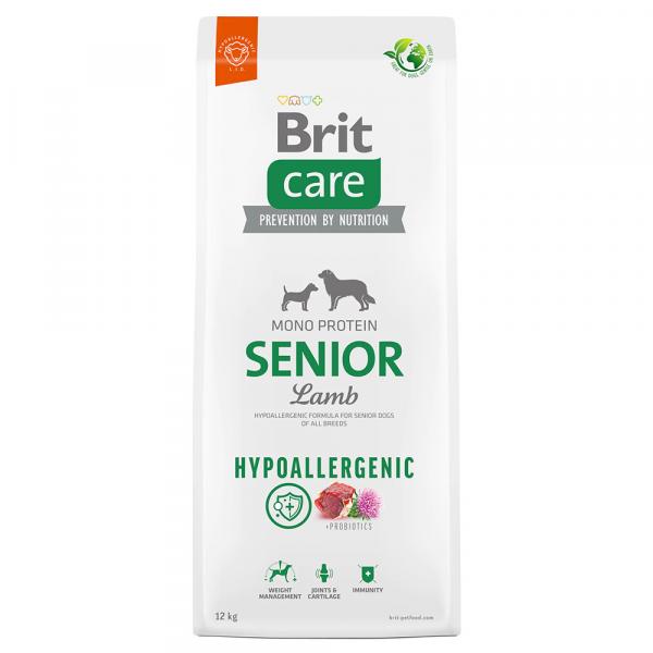 Brit Care Dog Hypoallergenic Senior, jagnięcina i ryż - 12 kg