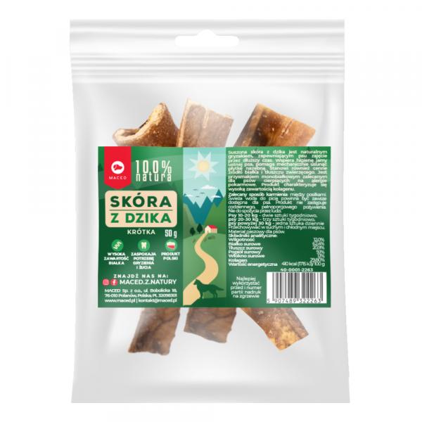 Maced, skóra z dzika - 100 g (2 x ok. 6-14 cm)