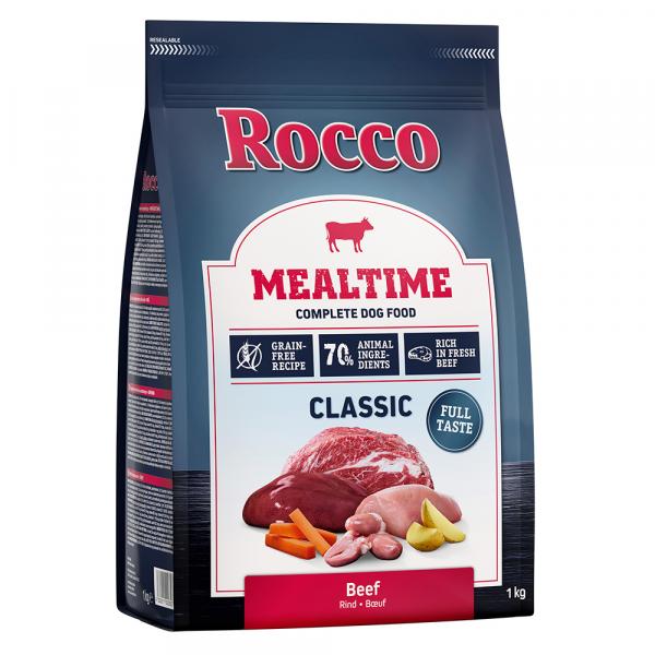 10% taniej! Rocco Mealtime, sucha karma dla psa, 1 kg - Wołowina
