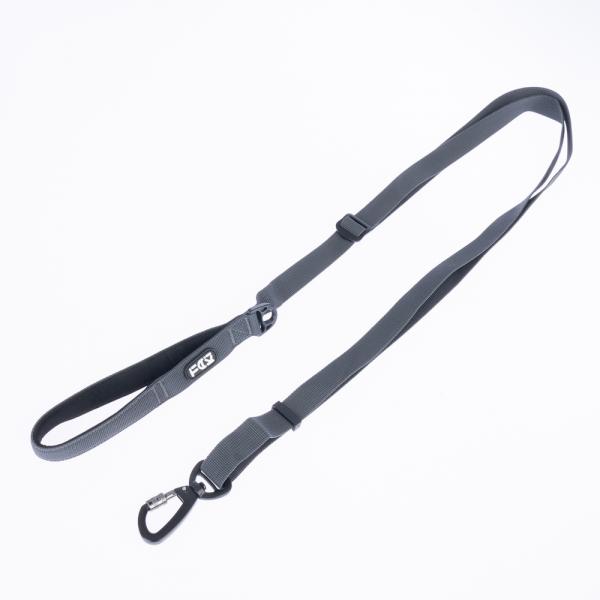 TIAKI smycz dla psa, szara - Długość: ok. 150-200 cm